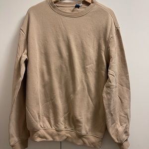 H&M Sweatshirt - Tan Medium